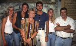 19 Augustus 1995
Getty Kaspers (ex-zangeres van Eurovisie Songfestivalwinnaarsgroep Teach-In  in 1975 met het liedje Ding-a-Dong ) met haar gezin
Foto Peter Smulders BV