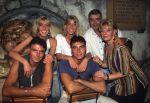 19 Augustus 1995
Getty Kaspers (ex-zangeres van Eurovisie Songfestivalwinnaarsgroep Teach-In  in 1975 met het liedje Ding-a-Dong ) met haar gezin
Foto Peter Smulders BV