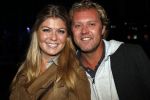 Amsterdam 31 oktober 2010
Feestje bij strand Zuid van de CLUB. Pauline Wingelaar (gooisch meisje) met vriend
Peter Smulders bv