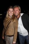 Amsterdam 31 oktober 2010
Feestje bij strand Zuid van de CLUB. Pauline Wingelaar (gooisch meisje) met vriend
Peter Smulders bv