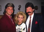 1986 Andy de Wit (Ad v d Hurk ) samen met de 15 jarige zangeres Nancy en chiel Montagne
Foto Peter Smulders BV