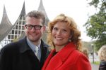 Kaatsheuvel, 9 Oktober 2011
Premiï¿½re van de musical Droomvlucht
Anou v Nes met man en zijn zoontje
Foto Peter smulders BV