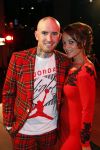 Rotterdam 2 oktober 2011
Uitreiking edisons in het world trade center in Rotterdam. Ben Saunders met zijn vriendin Soraya met de tatoo's op hun lichaam
Peter Smulders bv