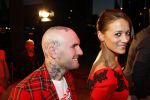 Rotterdam 2 oktober 2011
Uitreiking edisons in het world trade center in Rotterdam. Ben Saunders met zijn vriendin Soraya met de tatoo's op hun lichaam
Peter Smulders bv