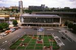Eindhoven 1986
Het Centraal Station van de NS in Eindhoven met op de voorgrond het standbeeld van 
Anton Philips