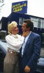 Schiedam, 17 Augustus 1987
Hoofdkantoor Free-Record waar Hans Breukhoven en Vanessa (inmiddels Connie Breukhoven) zijn verloofd.
Foto Peter Smulders BV