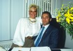 Schiedam, 17 Augustus 1987
Hoofdkantoor Free-Record waar Hans Breukhoven en Vanessa (inmiddels Connie Breukhoven) zijn verloofd.
Foto Peter Smulders BV
