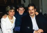 1988 Jacques Herb zijn tweede vrouw Monique, waar hij twee keer mee is getrouwd geweest en zijn zoon Junior Herb
Foto Peter Smulders BV
