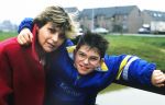 1988 Jacques Herb zijn tweede vrouw Monique, waar hij twee keer mee is getrouwd geweest en zijn zoon Junior Herb
Foto Peter Smulders BV