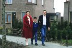 1988 Jacques Herb zijn tweede vrouw Monique, waar hij twee keer mee is getrouwd geweest en zijn zoon Junior Herb
Foto Peter Smulders BV