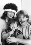 Jeanette v Ravenstijn samen met haar oudste zoon en Piet Wildschut
Foto Peter Smulders Bv