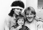 Jeanette v Ravenstijn samen met haar oudste zoon en Piet Wildschut
Foto Peter Smulders Bv