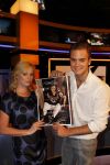 Hilversum 24 oktober 2011
Bridget Maasland en Jim Bakkum met calendar.
Peter Smulders bv