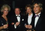 1988 Joke Bruijs met haar toenmalige partner Dick Peschar
en Wim Koopman met partner.
Foto Peter Smulders  BV