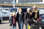 Schiphol 15 oktober 2011
Linda de Mol met kinderen Julian en Noah  en vriend Jeroen Rietbergen op schiphol.
Peter Smulders bv