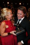 Amsterdam 21 oktober 2011
Uitreiking televizierring 2011 in carre. Linda de Mol met Jeroen Rietbergen
Peter Smulders bv