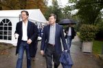 Den haag 9 oktober 2011
Rally tbv zeldzame ziekte fonds die vanaf het catshuis vertrekt. Premier Mark Rutte geeft het startsein. Marc Rutte met jan Peter Balkenende
Peter Smulders bv
