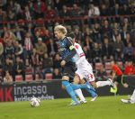 Eindhoven,4 November 2011
Uefa Europa League wedstrijd PSV-Hapoel Tel-Aviv FC, eindstand 3-3
Ola Toivonen scoort 2-3
Foto Junior Smulders