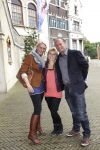 Kaatsheuvel, 9 Oktober 2011
Premiï¿½re van de musical Droomvlucht
Ron Boszhard met vriendin en dochter
Foto Peter smulders BV