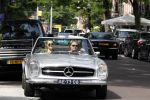 Amsterdam 20 augustus 2011
Wesly Bronkhorst met zijn vriendin Renee Gunning in Mercedes cabrio.
Peter Smulders bv