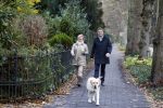 Blaricum 18 november 2012
Anita Meyer met haar vriend aan het wandelen met de hond.
Peter Smulders bv