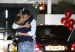 Zoetermeer Amsterdam 9 november 2012
Estelle Cruijff haalt haar vriend Badr Hari op bij de gevangenis in Zoetermeer en rijdt daarna naar haar huis toe in Amsterdam.
Peter Smulders bv