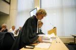 Amsterdam 2 november 2012
Rechtzaak Badr Hari in de rechtbank van amsterdam. Zijn advocaten zijn Benedicte Ficq en Marnix v d Werf.
Peter Smulders bv