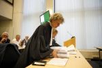 Amsterdam 2 november 2012
Rechtzaak Badr Hari in de rechtbank van amsterdam. Zijn advocaten zijn Benedicte Ficq en Marnix v d Werf.
Peter Smulders bv