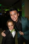 Amsterdam 4 november 2012
Premiere Shrek in het theater van de RAI. Jan Smit met jonge acteur Davy Gomez en speelt Kleine Shrek em dwerg (vader van Lord Farquaad)
Peter Smulders bv