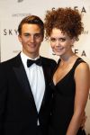 Amsterdam 28 oktober 2012
Premiere James Bond film skyfall in Tuschinski. Emma Krajicek met vriend
Peter Smulders bv