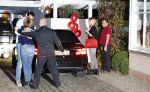 Zoetermeer Amsterdam 9 november 2012
Estelle Cruijff haalt haar vriend Badr Hari op bij de gevangenis in Zoetermeer en rijdt daarna naar haar huis toe in Amsterdam.
Peter Smulders bv