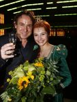 Amsterdam 4 november 2012
Premiere Shrek in het theater van de RAI. Marco Borsato met Vajen v d Bosch
Peter Smulders bv