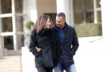 Amsterdam 11 november 2012
Ruud Gullit en zijn vriendin Maggie bij het hilton hotel.
Peter Smulders bv