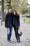 Amsterdam 11 november 2012
Ruud Gullit en zijn vriendin Maggie bij het hilton hotel.
Peter Smulders bv