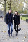 Amsterdam 11 november 2012
Ruud Gullit en zijn vriendin Maggie bij het hilton hotel.
Peter Smulders bv