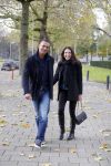 Amsterdam 11 november 2012
Ruud Gullit en zijn vriendin Maggie bij het hilton hotel.
Peter Smulders bv