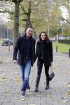 Amsterdam 11 november 2012
Ruud Gullit en zijn vriendin Maggie bij het hilton hotel.
Peter Smulders bv