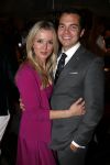 Amsterdam 11 november 2012
Modeshow 10 jaar Addy v d Krommenacker bij de harbour club. Suze Mens met man
Peter Smulders bv