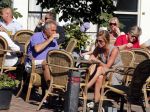 Naarden Vesting 9 september 2012
Tom van t Hek met zijn vrouw op terras.
Peter Smulders bv