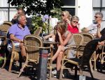 Naarden Vesting 9 september 2012
Tom van t Hek met zijn vrouw op terras.
Peter Smulders bv
