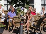Naarden Vesting 9 september 2012
Tom van t Hek met zijn vrouw op terras.
Peter Smulders bv
