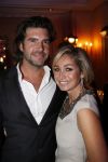 Amsterdam 12 november 2012
Beau monde awards in het amstel hotel. Zangeres Do Dominique v Hulst met Marc
Peter Smulders bv
