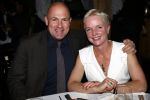 Amsterdam 1 november 2013
Uitreiking van de jfk s greatest man award in de harbour club.
Andre Kuipers met vrouw