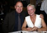 Amsterdam 1 november 2013
Uitreiking van de jfk s greatest man award in de harbour club.
Andre Kuipers met vrouw