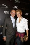 Amsterdam 1 november 2013
Uitreiking van de jfk s greatest man award in de harbour club.
Anouk Smulders met Diederik Reitsma van BMW nederland
