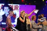 Hilversum 21 oktober 2013
Anouk Smulders presenteert de finale van Hollands next top model HNTM in studio 21 . de finalisten zijn Bo Anke Nikki en Delorian. Nikki wordt uiteindelijk HNTM.