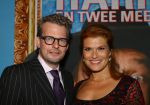 Amstelveen, 11 November 2013
Premiere Harrie en de Meesters met in de hoofdrol Jon v Eerd
Anouk v Nes met partner
Foto Peter Smulders BV