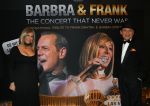 Amsterdam, 1 November 2013
Premiere Barbra & Frank, The concert that never was.
Met Sharon Owens (Barbra Streisand) en Sebastian Anzaldo (Frank Sinatra)
Barbra Streisand Frank Sinatra voor Carre

Foto Peter Smulders BV