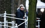Delft 2 november 2013
Herdenkingsdienst voor prins Friso in de grote kerk in Delft. 
Bono U2 met zijn vrouw
