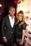 Amsterdam 11 november 2013
Uitreiking van de beau monde awards in het amstel hotel. Chantal Bles met Robert Doornbos
